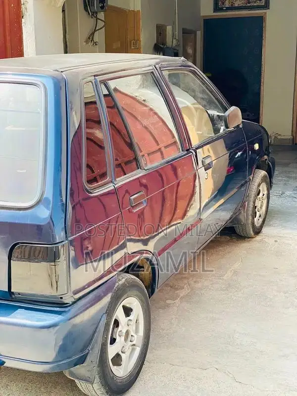 Suzuki Mehran VX Blue Metallic Sedan 2013 Model