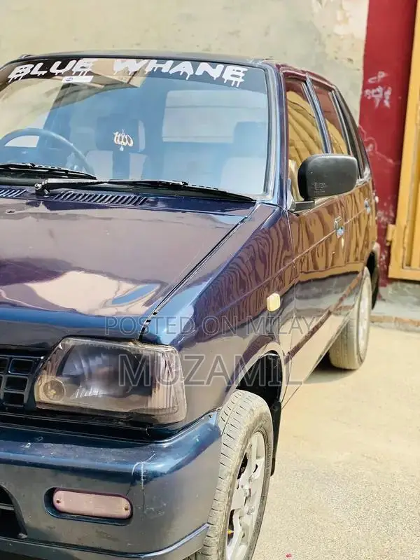 Suzuki Mehran VX Blue Metallic Sedan 2013 Model