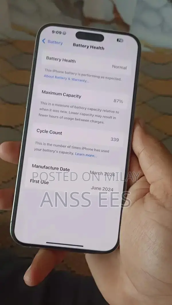 Premium Titanium Smartphone with High Storage & Performance