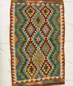 Photo - Multicolored Handmade Iranian Style Decorative Rug Carpet