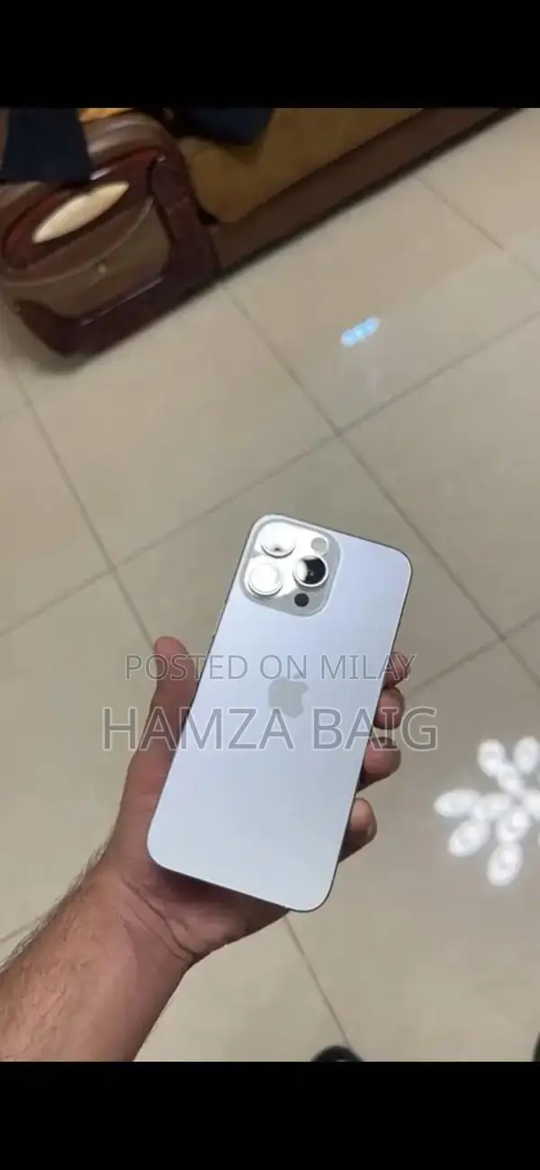 Apple iPhone 15 Pro Max 512GB Titanium White Smartphone