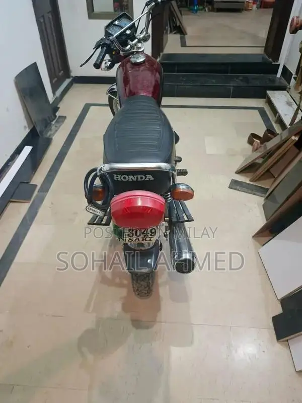 Honda 125 Motorcycle - 2017 Model with Biometric Smart Card