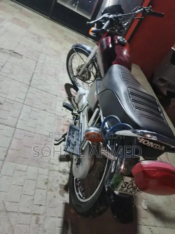 Honda 125 Motorcycle - 2017 Model with Biometric Smart Card