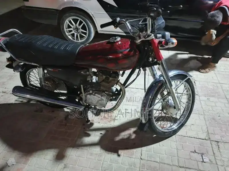 Honda 125 Motorcycle - 2017 Model with Biometric Smart Card