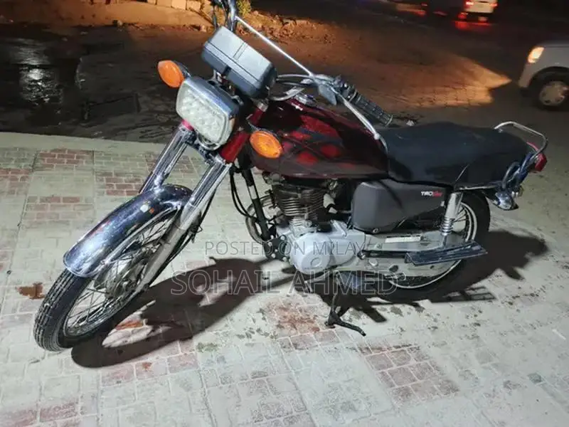 Honda 125 Motorcycle - 2017 Model with Biometric Smart Card