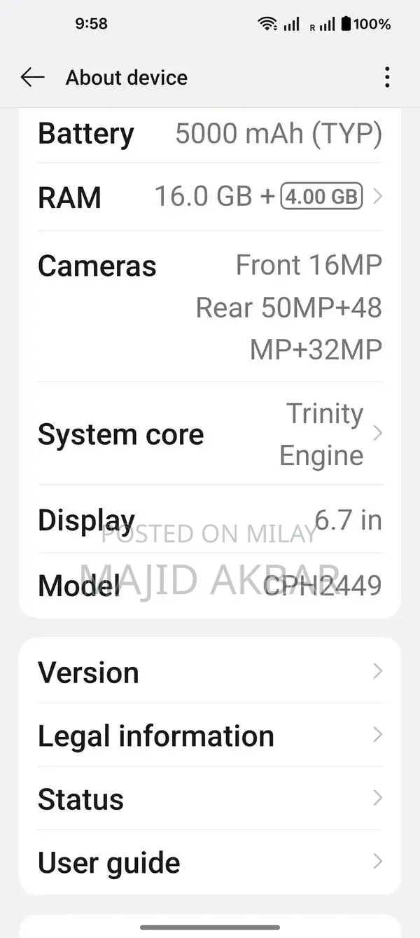High-Performance 5G Smartphone with Advanced Camera System