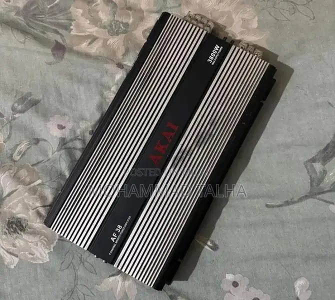 4-Channel High-Power Car Audio Amplifier 3800W Professional Grade