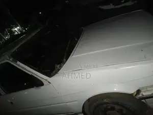 Toyota Corolla E80 Sedan - Classic 1986 White Model