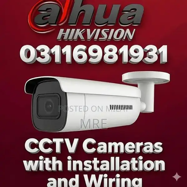 High-Quality CCTV Security Camera Systems for Home & Office