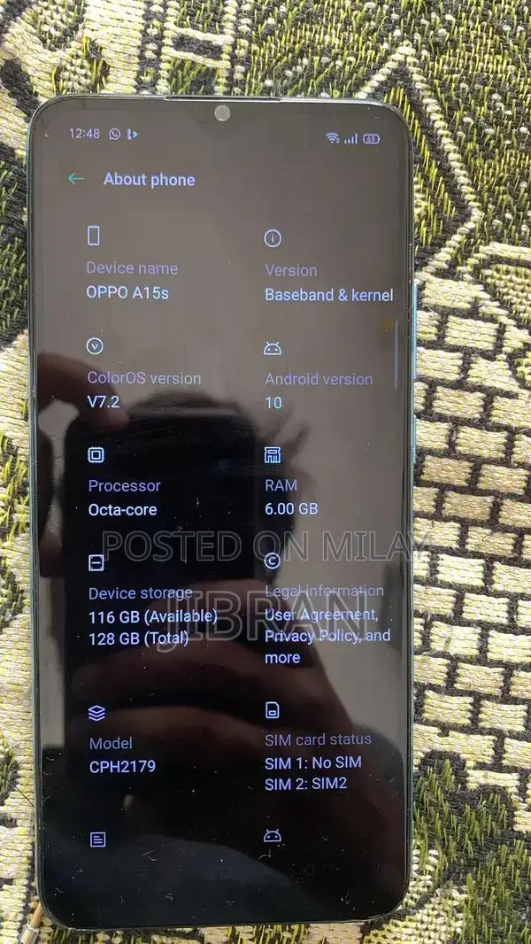 Oppo A15S Smartphone with Minor Cosmetic Wear