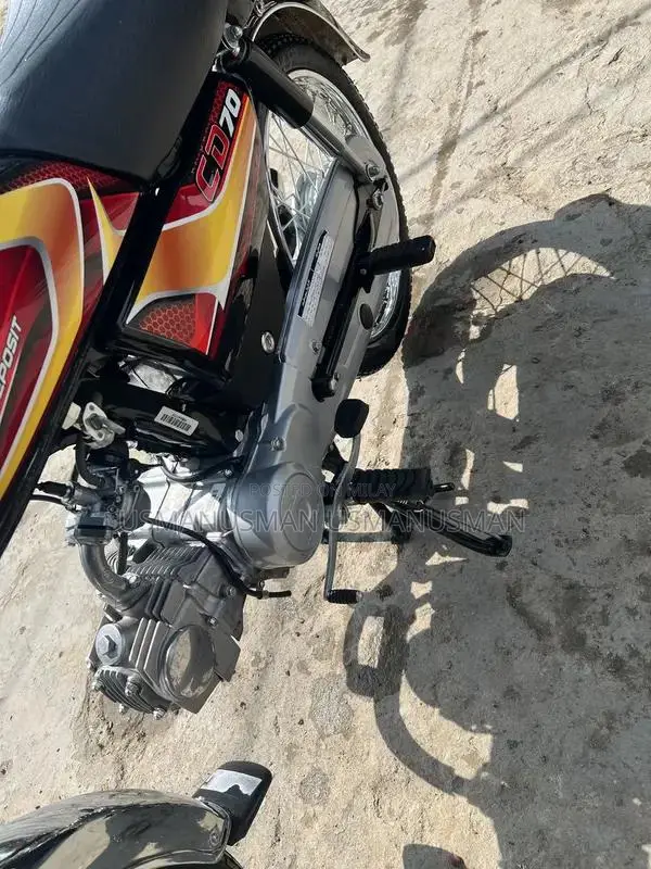 CD 70 Motorcycle 2026 Model Brand New Condition