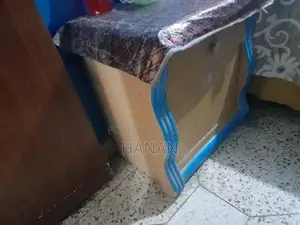 Wooden Bedside Table with 4 Drawers - Bedroom Furniture