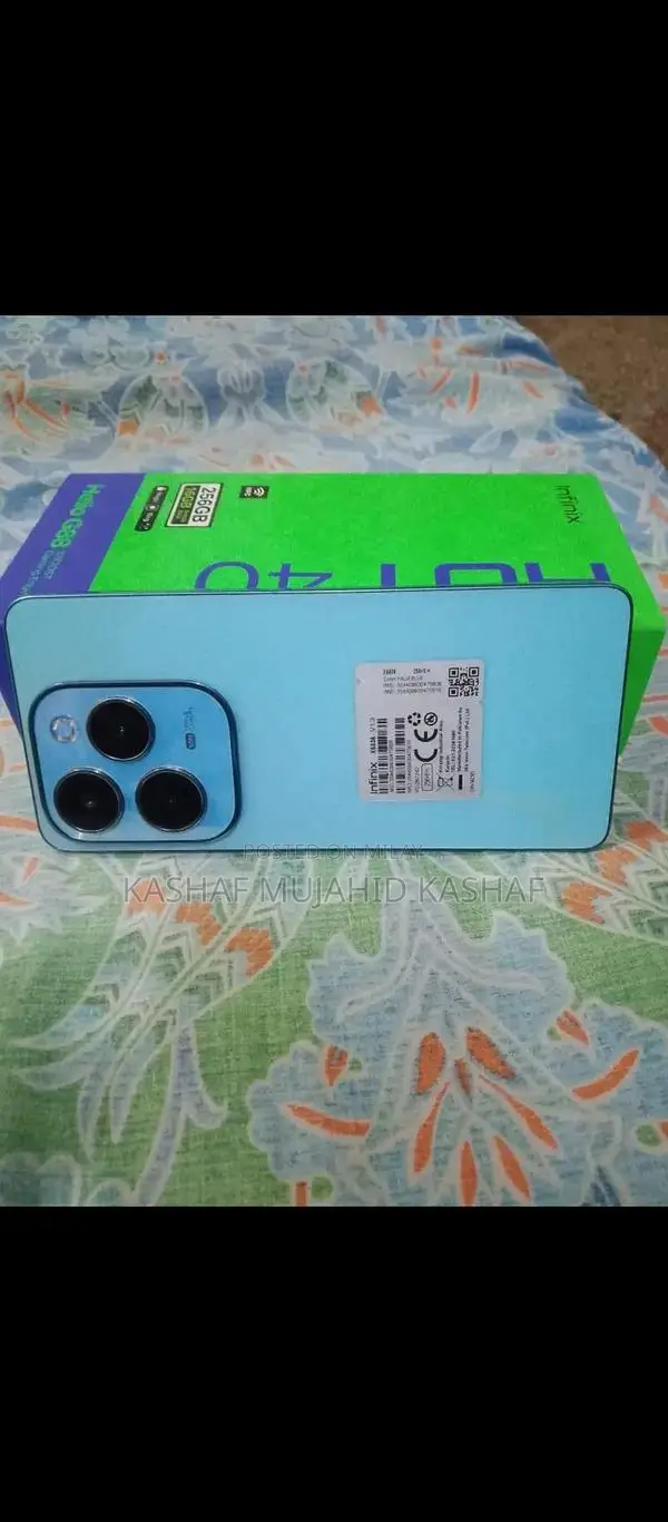 Infinix Hot 40 Smartphone - Full Boxed Edition