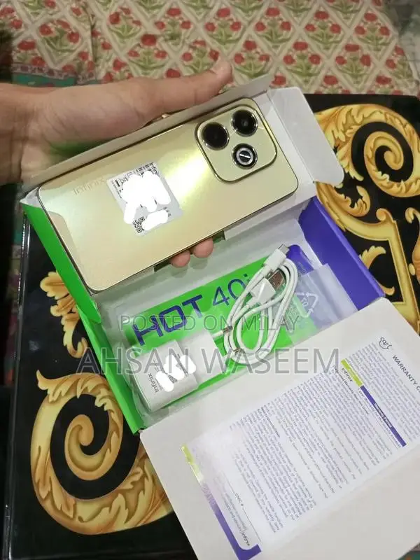 Infinix Hot 40i Smartphone - 16GB RAM, 128GB Storage, PTA Approved