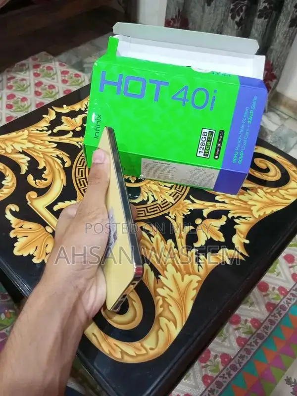 Infinix Hot 40i Smartphone - 16GB RAM, 128GB Storage, PTA Approved