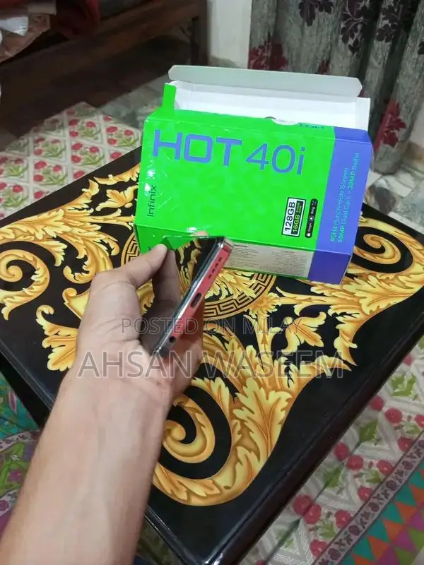 Infinix Hot 40i Smartphone - 16GB RAM, 128GB Storage, PTA Approved