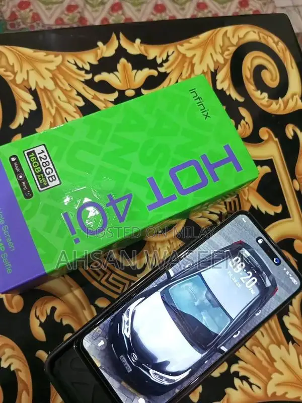 Infinix Hot 40i Smartphone - 16GB RAM, 128GB Storage, PTA Approved
