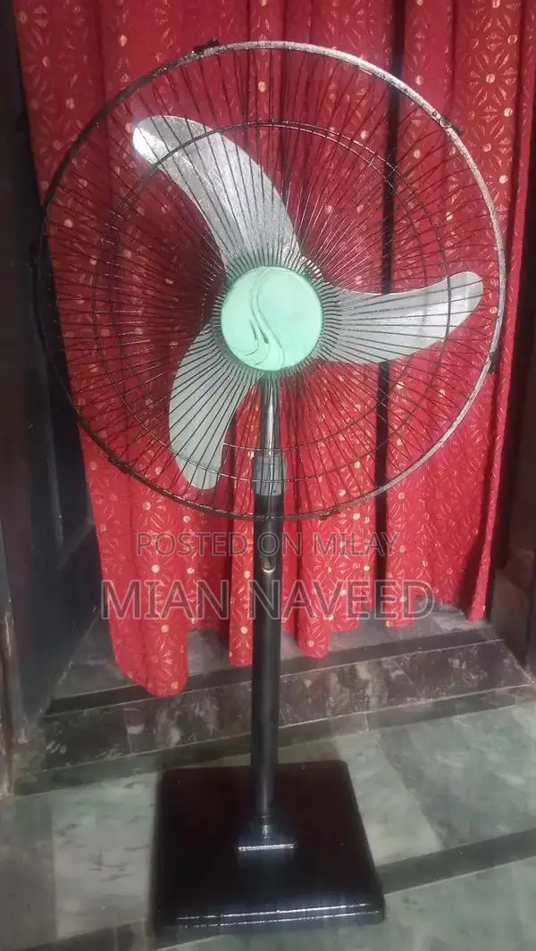 DC Soler Electric Fan - High Speed Personal Cooling Device