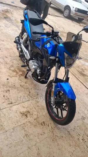 Photo - Road Prince Wego 150cc Motorcycle - Blue Urban Commuter