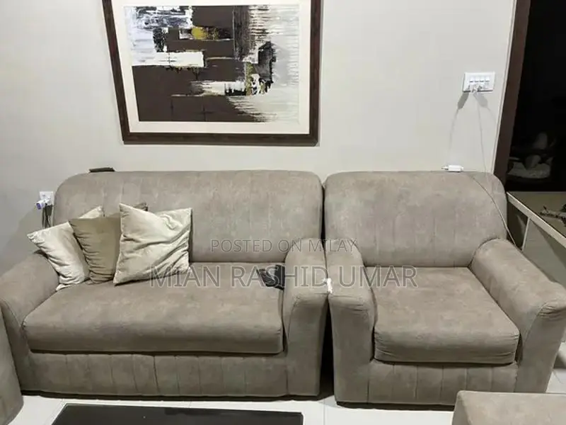 3+2+1 Seater Used Sofa Set Without Cushions