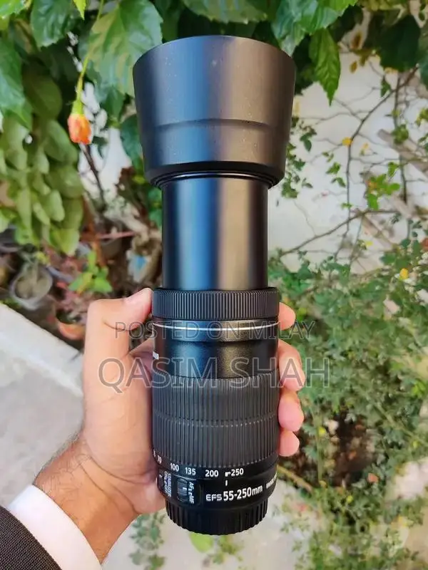 Canon EF-S 55-250mm IS STM Telephoto Zoom Lens for DSLR Cameras