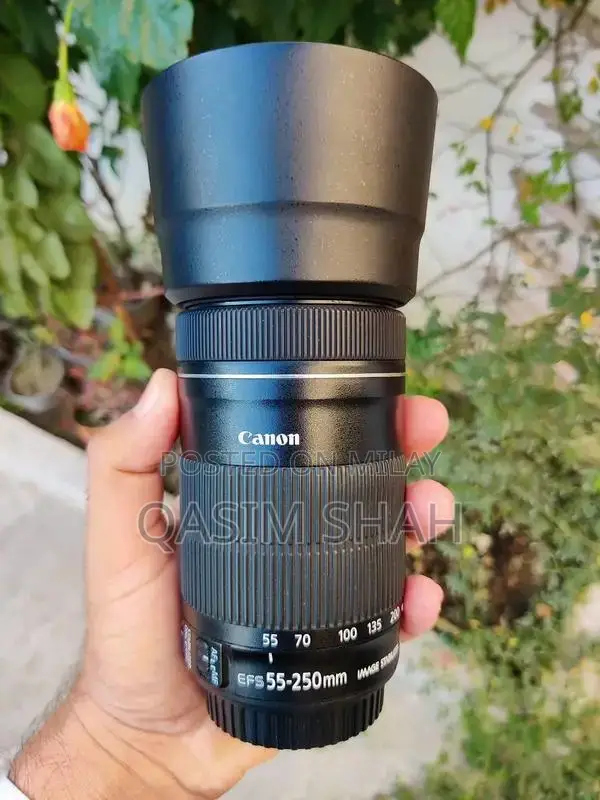 Canon EF-S 55-250mm IS STM Telephoto Zoom Lens for DSLR Cameras