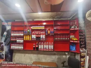 Photo - Heavy-Duty Steel Display Wall Rack for Retail and Storage