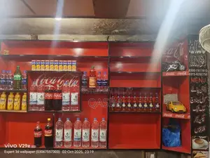 Heavy-Duty Steel Display Wall Rack for Retail and Storage