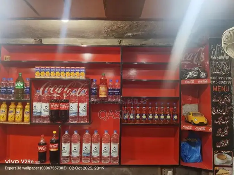 Heavy-Duty Steel Display Wall Rack for Retail and Storage