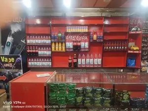 Heavy-Duty Steel Display Wall Rack for Retail and Storage