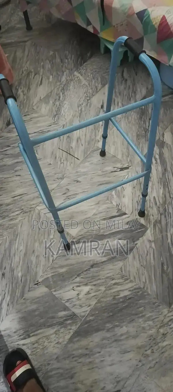 Adjustable Lightweight Folding Medical Walker, Gently Used Condition