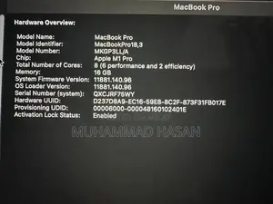 Apple MacBook Pro M1 Pro 14-inch Professional Laptop