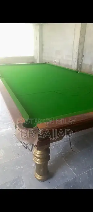 High-Quality Snooker Table 6/12 with Marble Surface