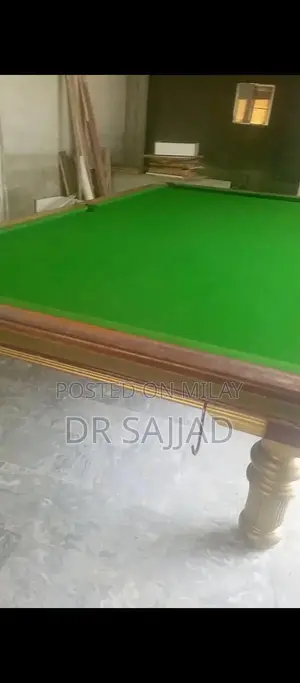 High-Quality Snooker Table 6/12 with Marble Surface