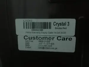 Orient Crystal 3 Water Dispenser - Home Cooling Solution