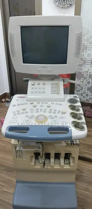 Photo - Professional Toshiba Ultrasound Machine - Medical Imaging Equipment
