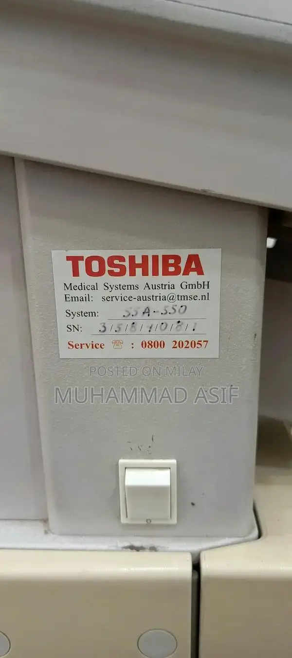 Professional Toshiba Ultrasound Machine - Medical Imaging Equipment