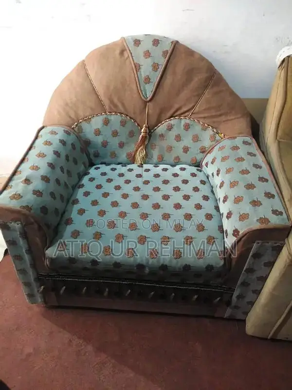 5 Seater Used Living Room Sofa Set