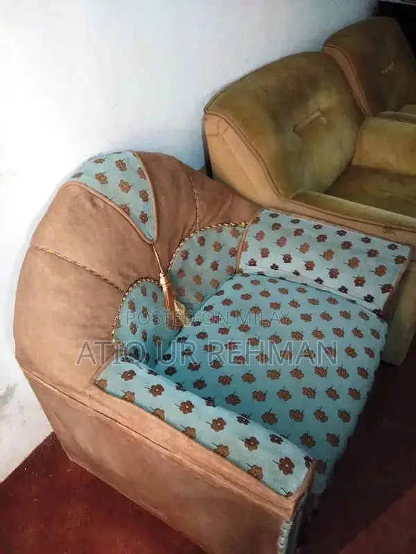 5 Seater Used Living Room Sofa Set