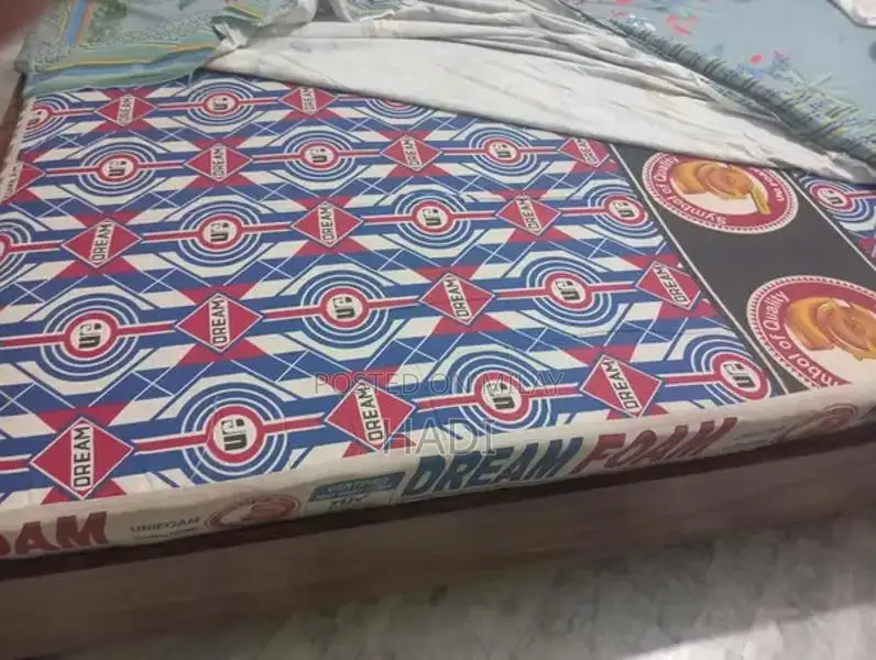 Queen Size Bed Frame with Matching Mattress