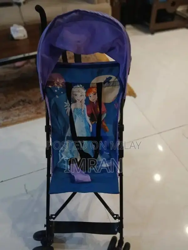 Disney Frozen Baby Pram Stroller - Lightweight Travel Companion