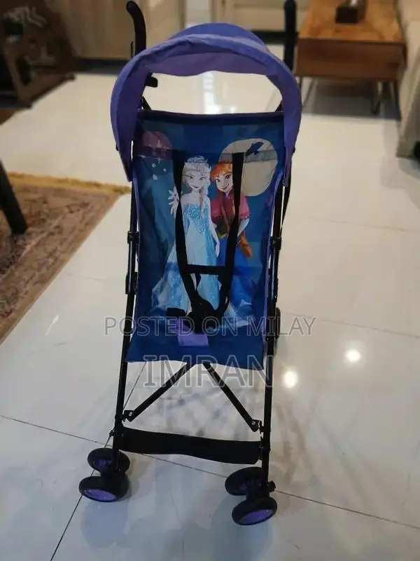 Disney Frozen Baby Pram Stroller - Lightweight Travel Companion