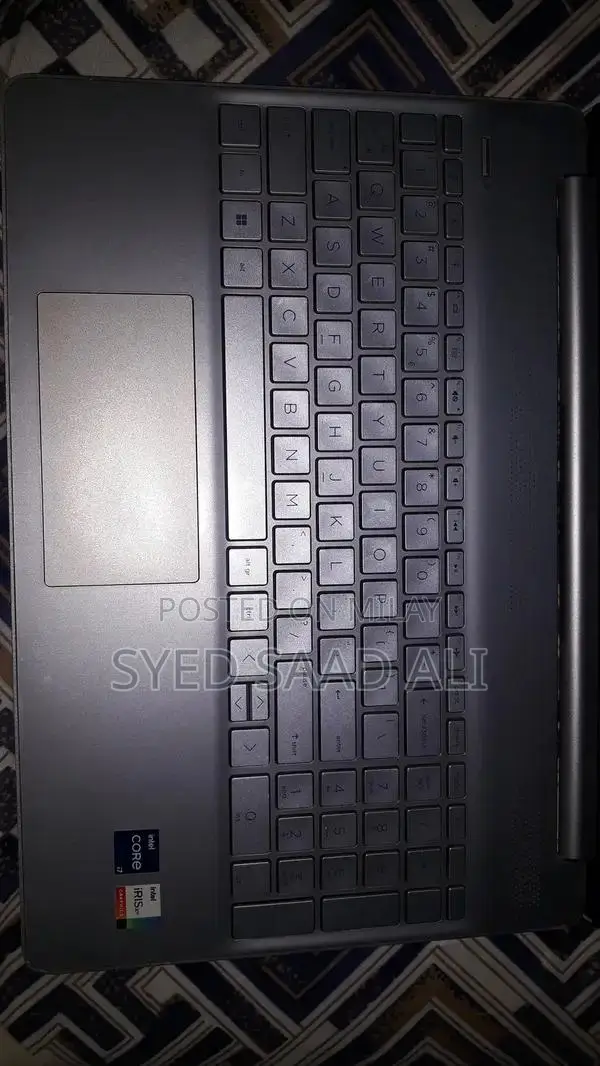 HP 15s Laptop - Core i7, 12th Gen, 8GB RAM, Iris Xe Graphics