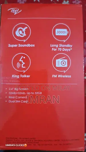 Budget Friendly Feature Phone with Dual SIM and FM Radio