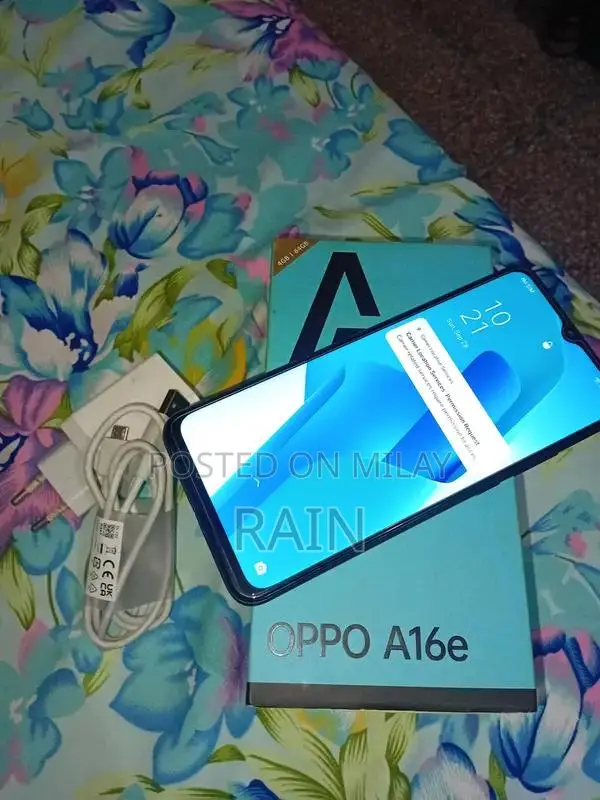 Oppo A16e Budget Smartphone 4GB RAM 64GB Storage