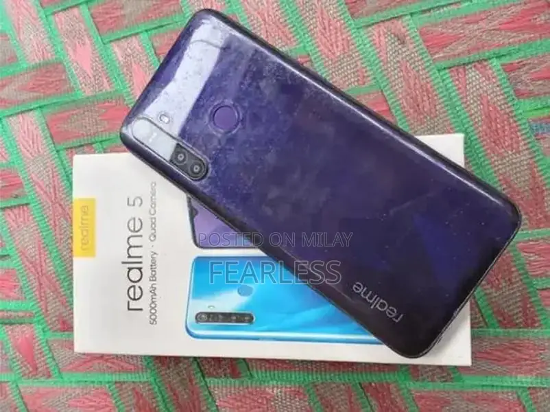 Realme 5 4GB/64GB Smartphone - Snapdragon 665, 5000mAh Battery, Great 