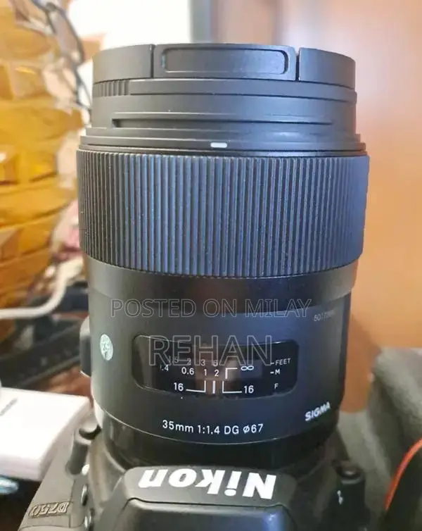 Sigma 35mm f/1.4 Art Prime Lens for Nikon DSLR Cameras