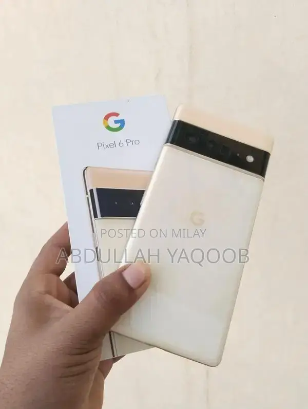 Google Pixel 6 Pro Smartphone with Original Accessories