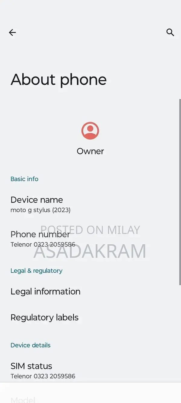 Moto G Stylus Smartphone with 6GB RAM and 128GB Storage