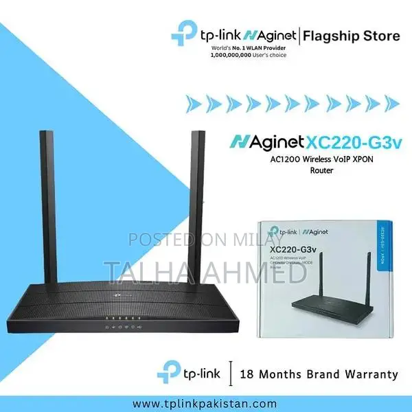 TP-Link AC1200 Gigabit Fiber Router, Dual-Band Wi-Fi, VOIP Support